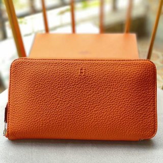 Hermes Azap Classic Long Epson Silver Hardware he19083