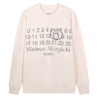 Maison Margiela Zoom Logo Crew Sweatshirt Replica Map45799