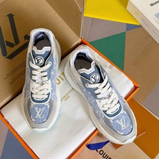 High quality??Louis Vuitton LV Run 55 Line Sneakers fake vue48490