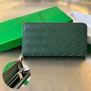 Bottega Veneta Intrecciato Replica Zip Around Wallet boj67644