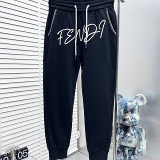 ☆Super popular☆ Fendi copy fleece sweatpants few52103
