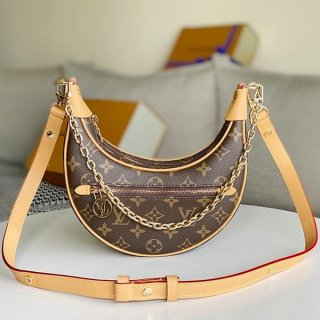 Hard to find Louis Vuitton replica loop bag monogram logo shoulder bag M81098