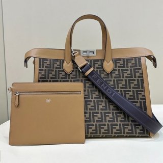 Fendi Peekaboo Copy I See You Large Handbag fey77153