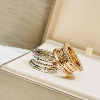 Popular Bulgari Ring Replica B.ZERO1 B.Zero1 Fake Bud68538
