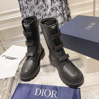Easy to use Dior Camp Ankle Boots Replica Black dev28371