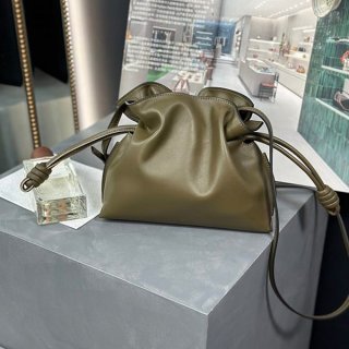 No. 1 in total sales! Loewe Replica Flamenco Clutch Mini Napa Calfskin Bag loc63180