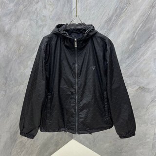 Replica Prada Re-nylon Hooded Jacket Blouson pui96496
