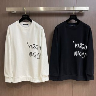 Stylish Louis Vuitton Embroidered Cotton Sweatshirt Replica 2 Colors vuz12651