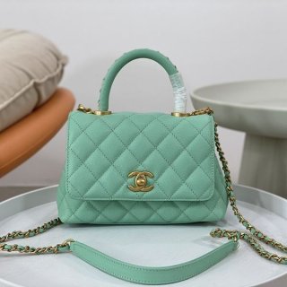 New limited edition Chanel top handle replica flap bag mini shl15738