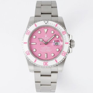 Rare DiW Rolex Copy Submariner FUCHSIA ros46614