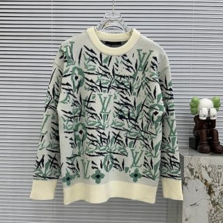 n-grade recommended Louis Vuitton replica long sleeve cotton crew neck vup87154