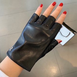 Free shipping Chanel lambskin gloves replica shz35627