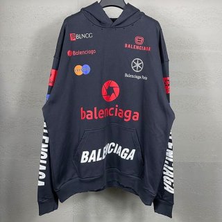 Balenciaga replica top league oversized hoodie with tracking baw63869