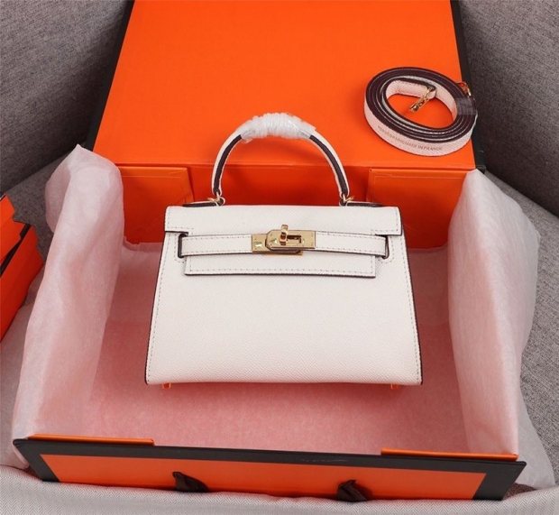 ★Popular in Japan! Hermes Kelly Mini 2 Kazak Replica Epson Silver Hardware he26113