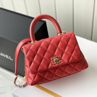 ☆Super popular☆Chanel top handle flap bag replica mini☆ AS2215