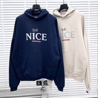 Balenciaga nice embroidered logo hoodie fake sweatshirt bav29577