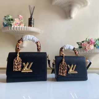 A favorite of many celebrities, Louis Vuitton Twist MM Epi Leather Calfskin Replica in 2 sizes vui61167