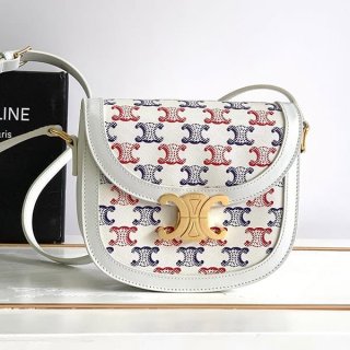 Very popular all over the world? Celine Teen Triomphe shoulder bag calfskin replica 110962EY307LR