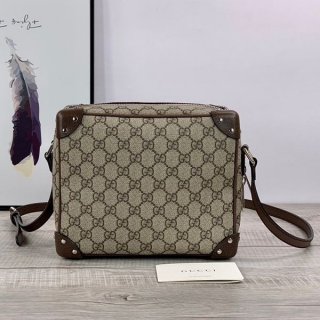 Extremely rare! Gucci GG black PVC shoulder bag replica guk59407