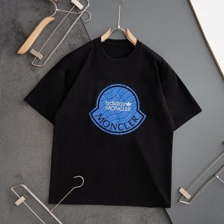 Recommended Moncler Adidas collaboration logo print T-shirt moi26413