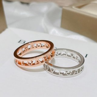 Cute Bulgari B.Zero1 Ring Replica 18K Watermark Logo Unisex 2 Colors Buh86342