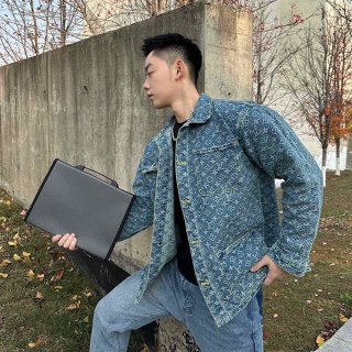 Louis Vuitton denim jacket replica vun75510 sold out