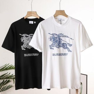 Free shipping Burberry replica embroidered EKD T-shirt Bad45736