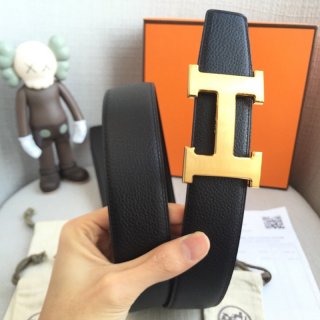 Rare color Hermes H belt replica ☆ Belt buckle Mini Constance reversible belt 38mm erw50890