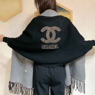Very popular Chanel CC logo cashmere scarf replica shw59702
