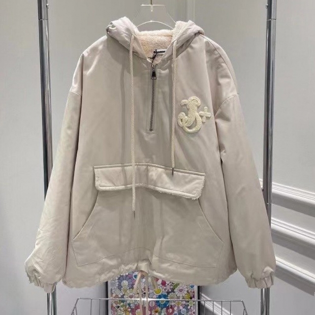 Popularity rising Jil Sander mock hoodie copy More fleece Jis55835