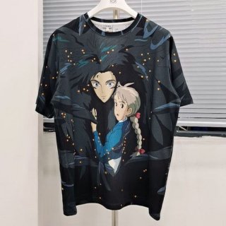 Secured Loewe T-shirt Replica Howl's Moving Castle Hin T-shirt lou04968