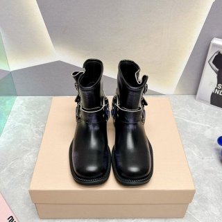Immediate shipping Miu Miu suede boots replica mye47822