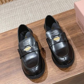 Best Price Miu Miu Penny Loafers Coin mym37012
