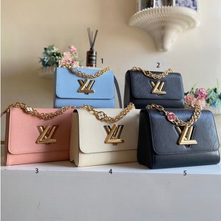 Love at first sight? Louis Vuitton Twist replica MM shoulder bag Epi 5 colors M59403