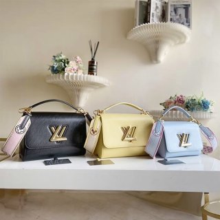 Super low price! Louis Vuitton Twist MM/PM handbag replica in 2 sizes M22036