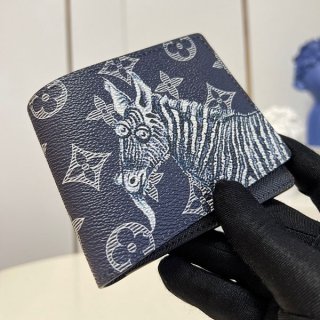 Louis Vuitton Zebra Monogram Bi-fold Wallet Replica M66601