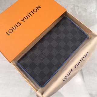 Lowest price challenge? Louis Vuitton Portefeuille? Brother long wallet replica Damier Blue N64430