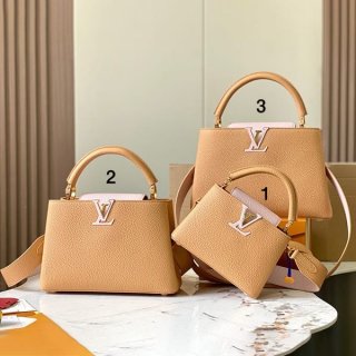 Boutique Louis Vuitton Capucines replica 2way shoulder bag 3 sizes vuc44202