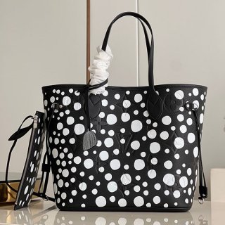 Louis Vuitton x Yayoi Kusama Replica LV x YK Neverfull MM M46390