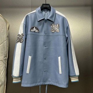 Very popular! Louis Vuitton long leather coach jacket vut50340