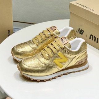 Free shipping New Balance Miu Miu collaboration sneakers fake mym57824