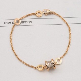 Super low price! Bulgari B.ZERO1 Rose Gold Replica Bracelet Bud45540
