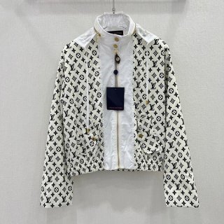 Very popular! Louis Vuitton 3D Monogram Parka Replica 1ABTCJ