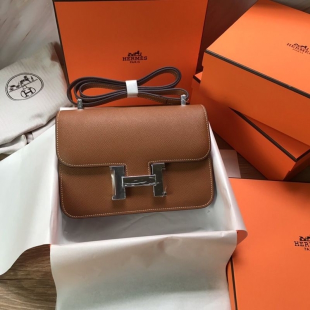 2021SS Hermes Constance 3 24 Epson Replica Silver Hardware he26098