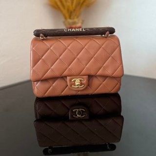 n-grade recommended Chanel replica small handle flap bag shz84295