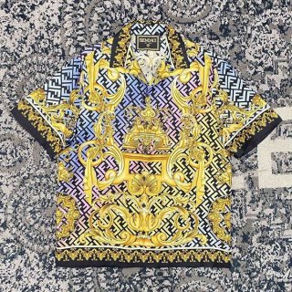 Fendi silk shirt, Fendi x Versace top and bottom set fej89742