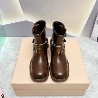 Super low price! Miu Miu suede boots replica myv81865