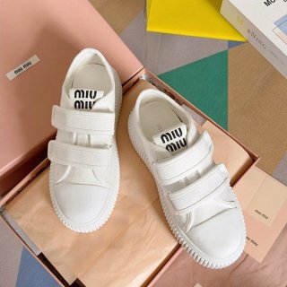 Miu Miu sneakers painted logo canvas mym86767