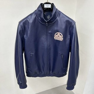 Louis Vuitton Monogram Replica Leather Boxy Jacket vuh11576