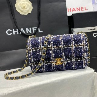 Cheap Chanel Mini Flap Bag Tweed Replica with Tracking shd72368